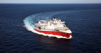 PGS renews software deal with ION for vessels Ramform Hyperion. Image courtesty of PGS.